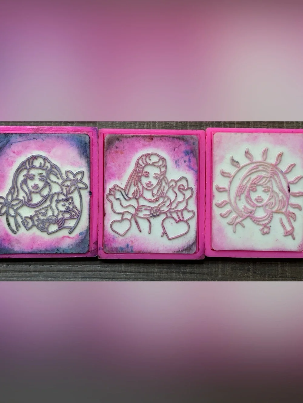 Barbie vintage stamps